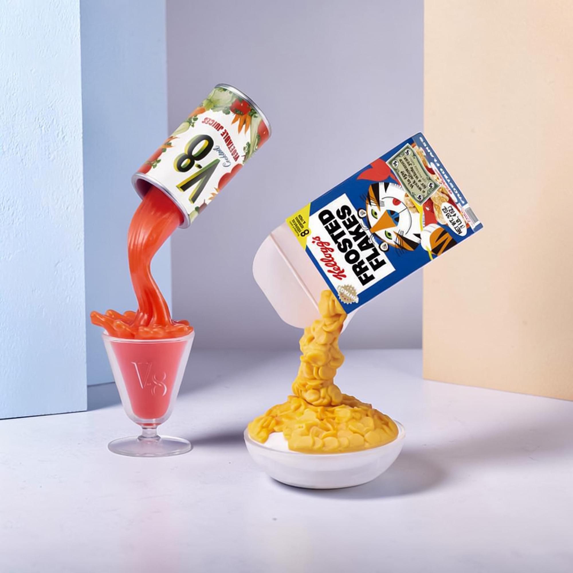 STGIAP Cochtadl VEGETABLE V8  
Kellogg's FROSTED FLAKES  
S LOVING