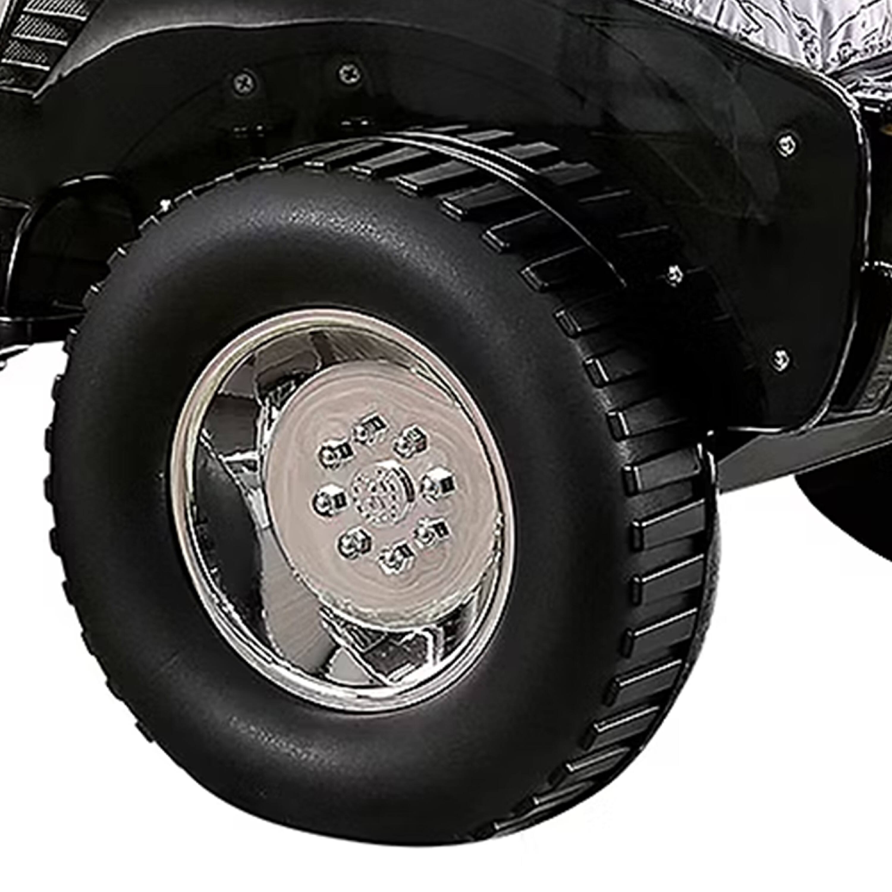 Alt View 3. Manhattan Lane - Jacky Kids Twin Bed with Off-Road Car Design, LED Headlights, Black Wood - Black.