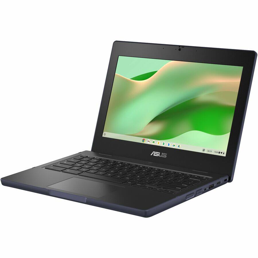Alt View 4. ASUS - Asus Chromebook CR11 CR1104CTA-YZ42 11.6" Rugged Clamshell Chromebook - HD - Intel N-Series N150 - 4 GB - 32 GB Flash - Mineral Grey.