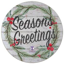 Jardine - Tarleton State Texans 20'' x 20'' Season's Greetings Circle - White