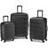 Front. Samsonite - Omni 3 Piece Hardside Luggage Nested Spinner Set 68311-1041 - Black.