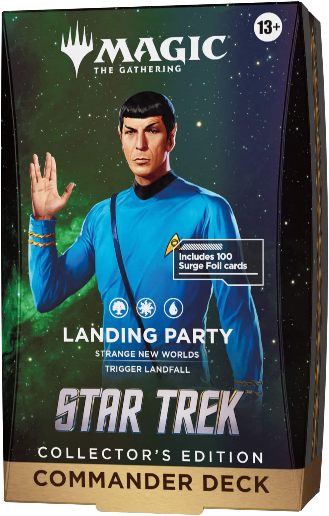 Wizards of The Coast - Magic: The Gathering  Star Trek Collector's Edition Commander Deck - Landing Party