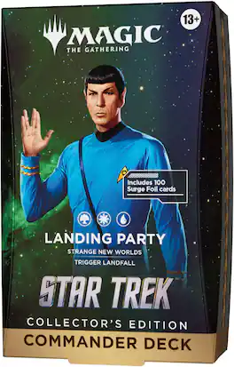 Wizards of The Coast - Magic: The Gathering Star Trek Collector's Edition Commander Deck - Landing Party