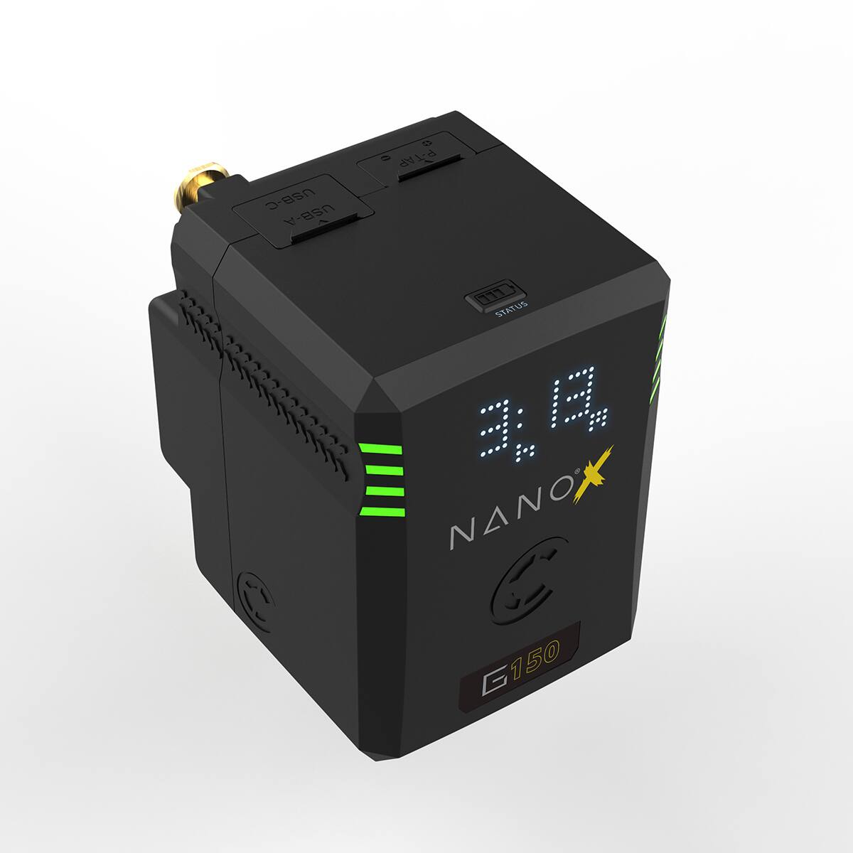 USB-C USB-A  
P-TAP  
111 STATUS 24  
NANO E150
