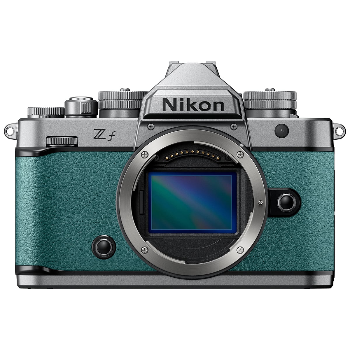 Nikon Z f Mirrorless Camera Silver/Teal Blue 13616 - Best Buy