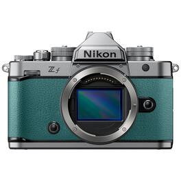 Nikon - Z f Mirrorless Camera - Silver/Teal Blue