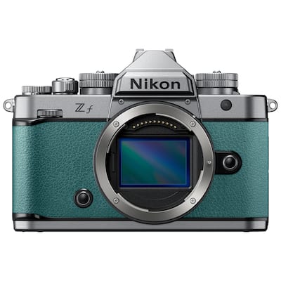 Nikon Z f Mirrorless Camera Silver/Teal Blue 13616 - Best Buy Nikon Z f Mirrorless Camera Silver/Teal Blue 13616 - Best Buy