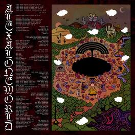 alexalone - ALEXALONEWORLD (Burgundy + Black Swirl Vinyl) - VINYL LP