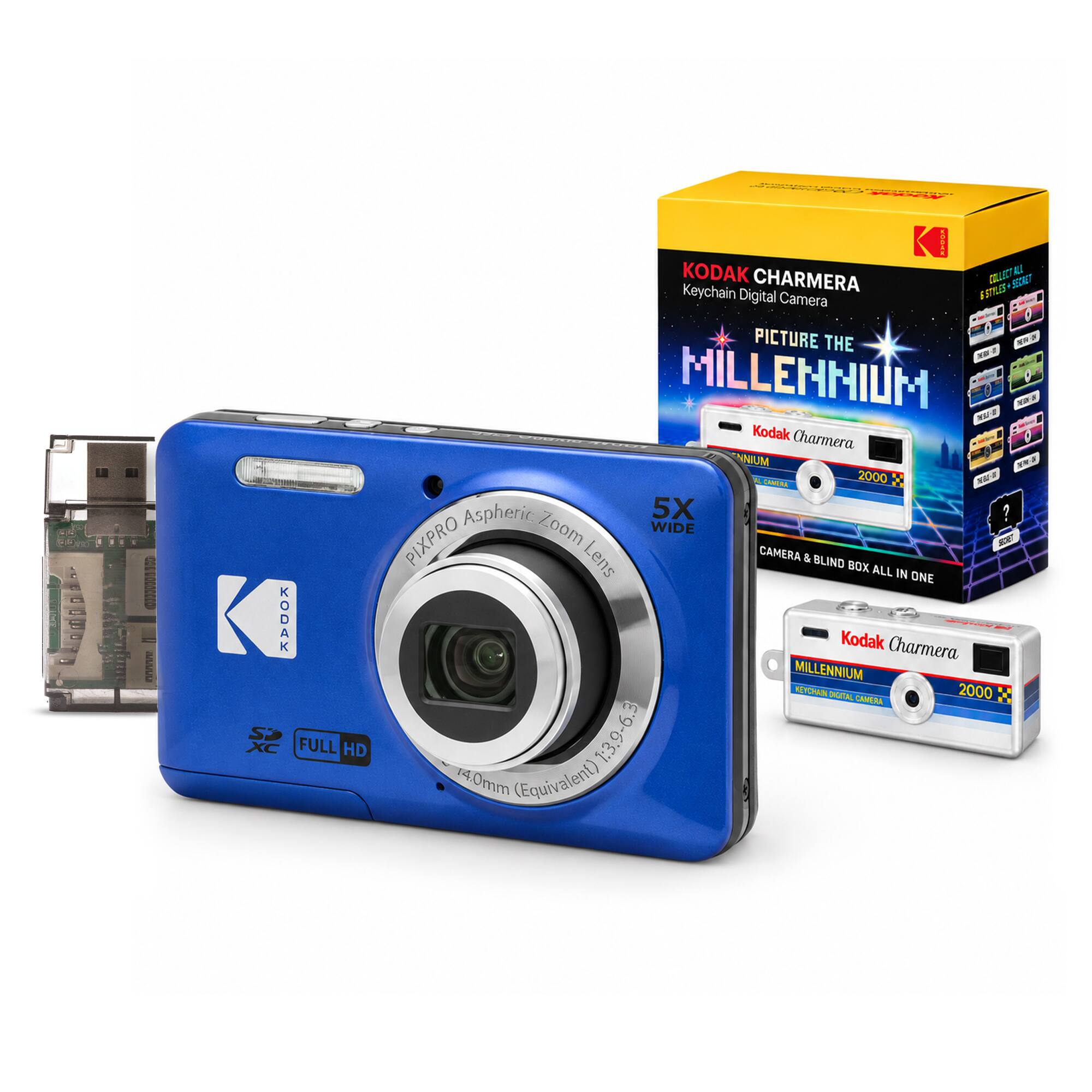 AAJUUDI  
VALGE KODAK COLLECT ALL Keychain CHARMERA EST SECRET Digital Camera PICTURE THE NOV XIII MILLENNIUM  
TEP Kodak Charmera NNIUM CAMERA 2000 Aspheric 5X ! Zoom WIDE PIXPRO Lens CAMERA & BLIND BOX ALL IN ONE EXT KODAK MILLENNIUM Kodak Charmera EXCHAIN DIGITAL ERA 2000 X XC SD FULL HD 14.0mm (Equivalent) T:3.9-6.3