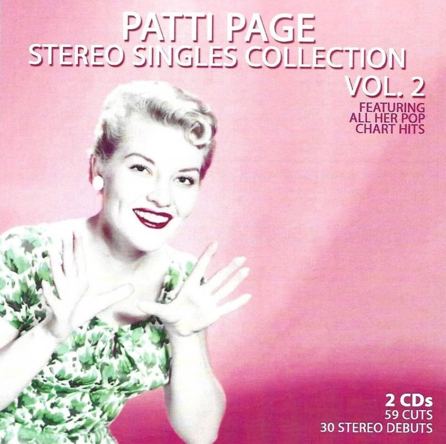 Patti Page - Stereo Singles Collection, Vol. 2   - COMPACT DISCS [CD]