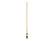 Front. RubberMaid - Gripper 60" Wood Wet Mop Handle - Yellow/Natural.
