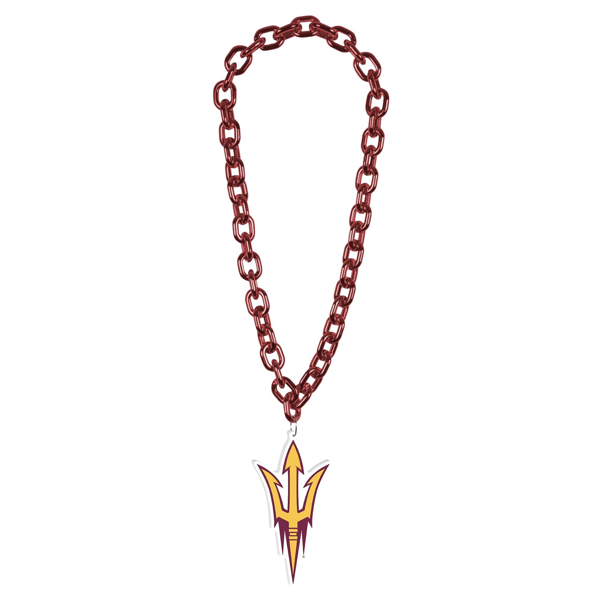 WinCraft - Arizona State Sun Devils Big Chain Logo Necklace - Multicolor price history on PriceWatchPro