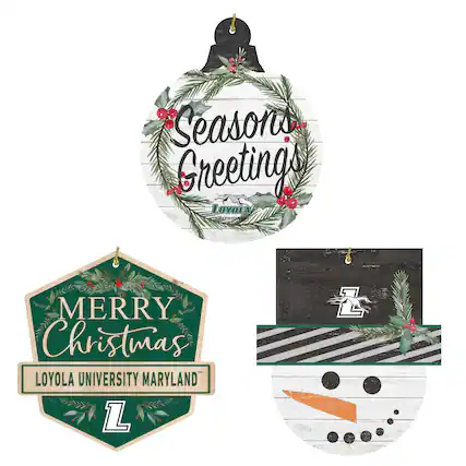Seasons Greetings
LOYOLA UNIVERSITY MARYLAND
MERRY Christmas
LOYOLA UNIVERSITY MARYLAND
L
