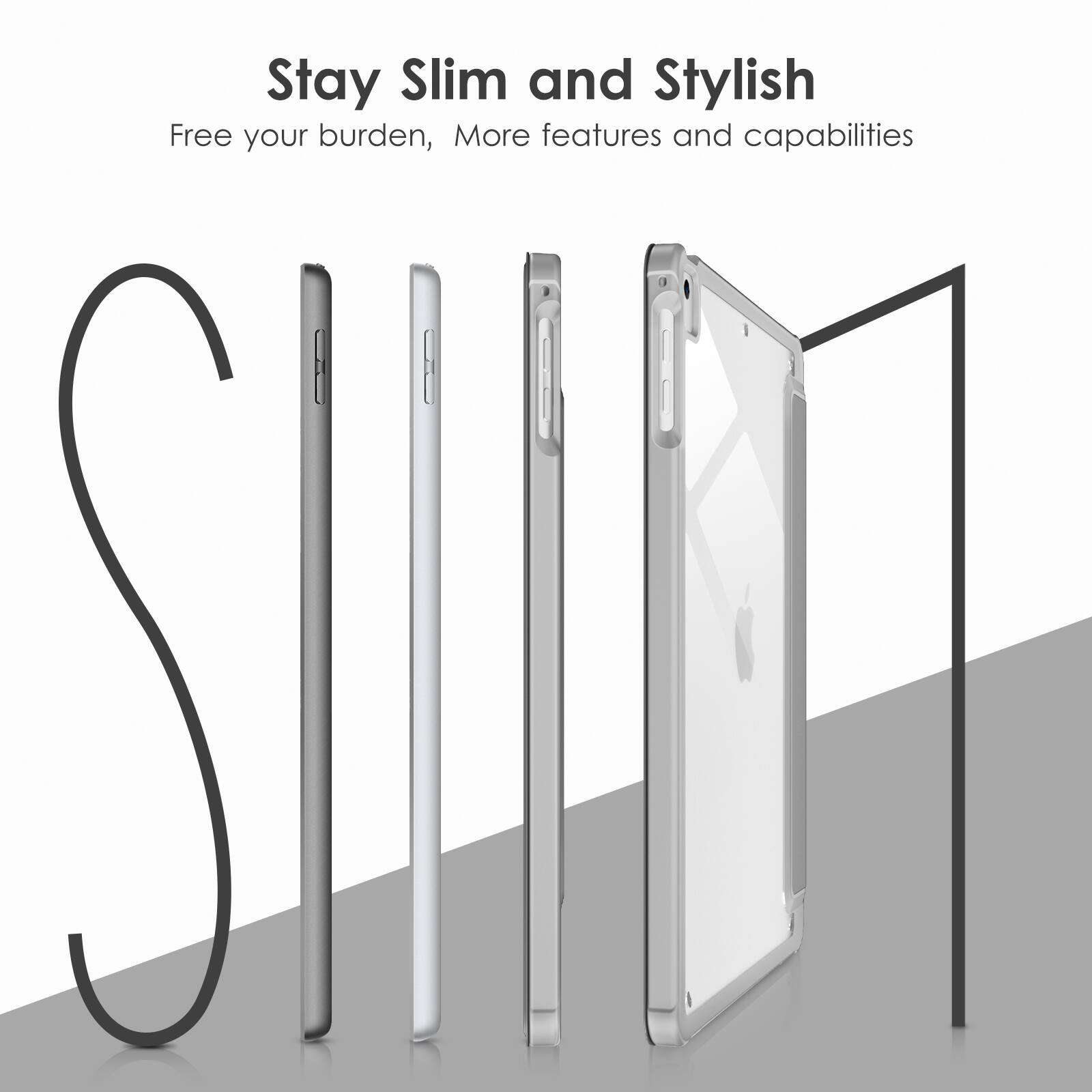 Stay Slim and Stylish  
Free your burden, More features and capabilities