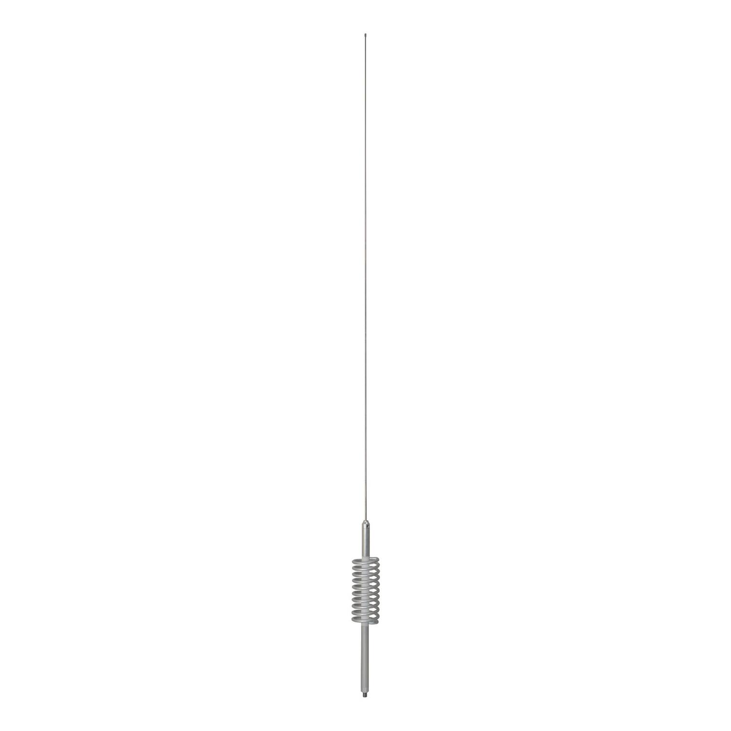 Alt View 1. Tram - TramCat TC-6 15,000-Watt Trucker Aluminum CB Antenna 35.5" Stainless Steel Whip, 6" Shaft - Silver.