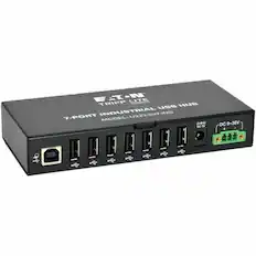 EATON TRIPP LITE SERIES TRIPP HUB USB INDUSTRIAL 0223-002-IND 7-PORT MODEL: U223-002-IND DC 9-36V