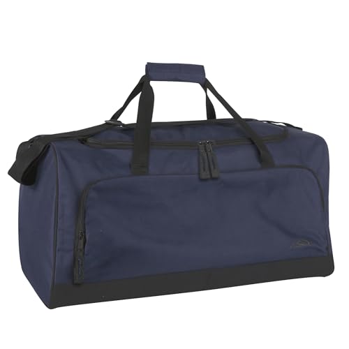 Fabibe - Lightweight Canvas Duffle Bags for Men & Women For Traveling the Gym and as Sports Equipment Bag/Organizer - Navy
