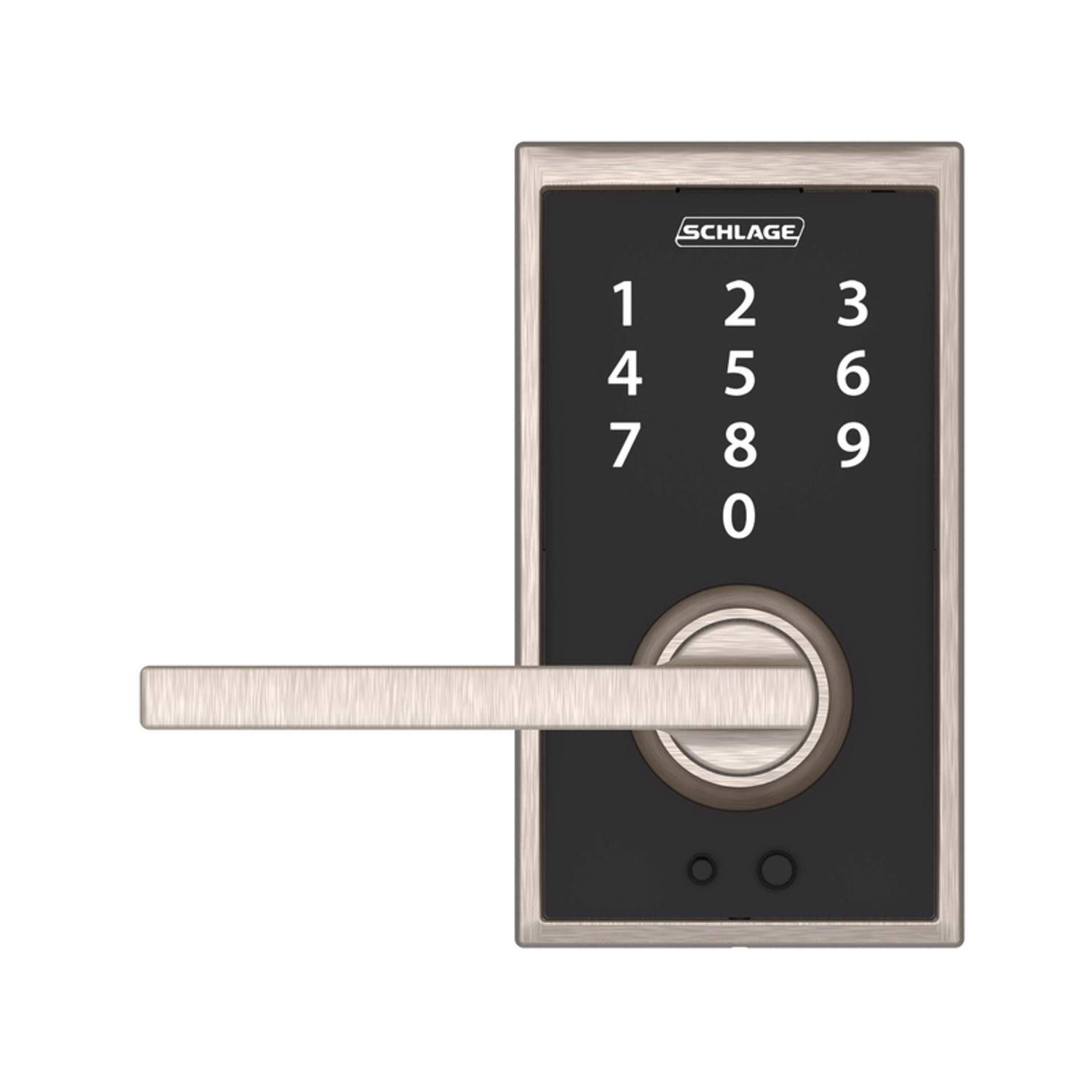 SCHLAGE  
1 2 3  
4 5 6  
7 8 9  
0
