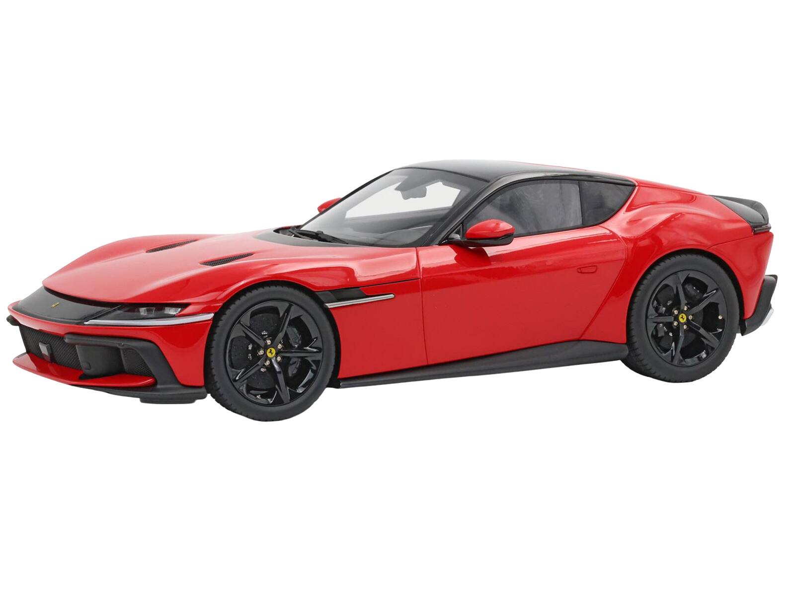 Alt View 1. BBR - Ferrari 12Cilindri Rosso Corsa Red with Black Top with DISPLAY CASE Limited Edition to 200 pieces 1/18 Model Car by BBR.