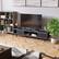 Angle. Bestier - Bestier Mid-Century Modern TV Stand for TVs up to 75" with Storage and Gaming Entertainment Center - Black.