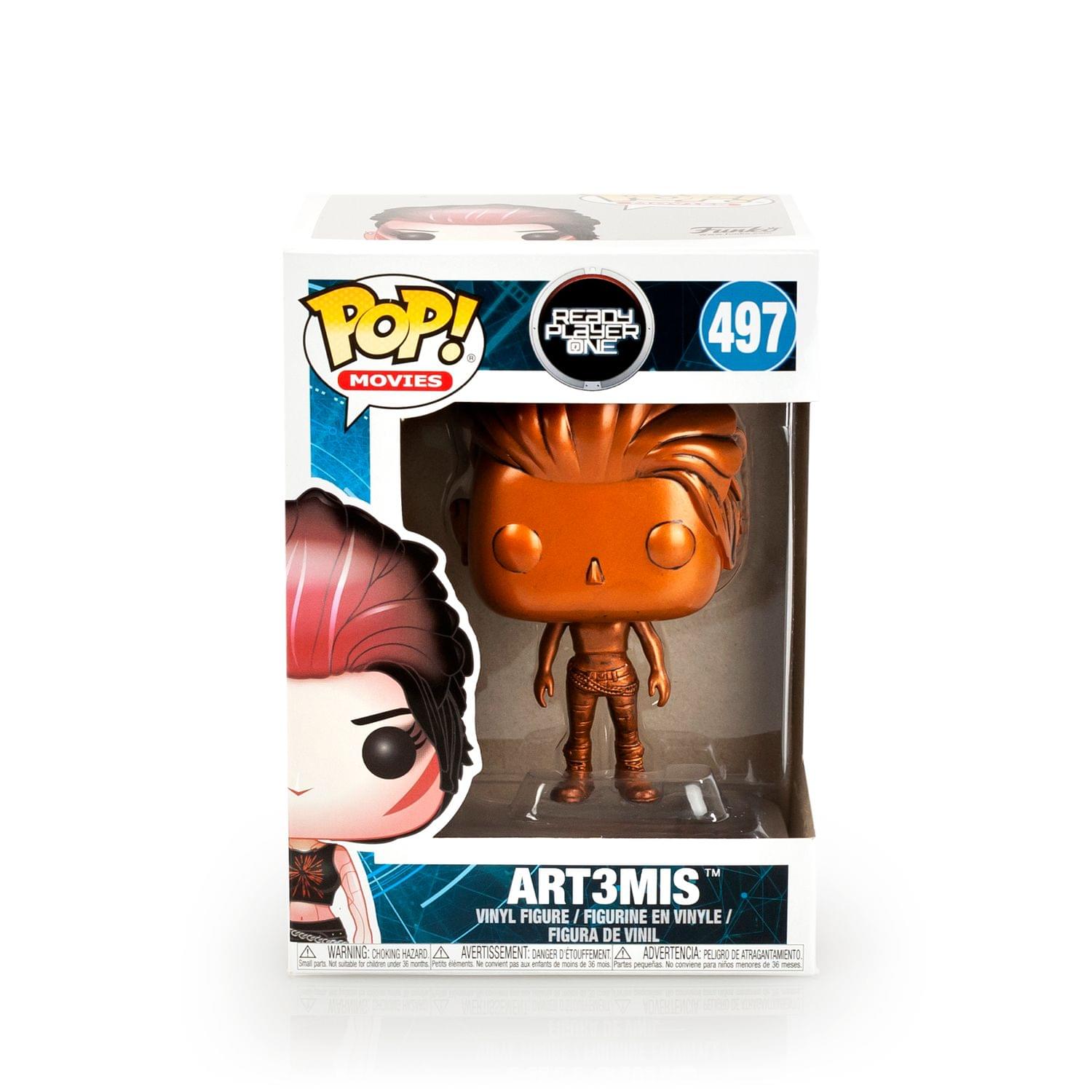 Funko POP! Movies Player One 497 Art3mis Vinyl Figure / Figurine en Vinyle / Figura de Vinil  
Warning: Choking Hazard - Avertissement: Danger de suffocation - Aviso: Peligro de asfixia