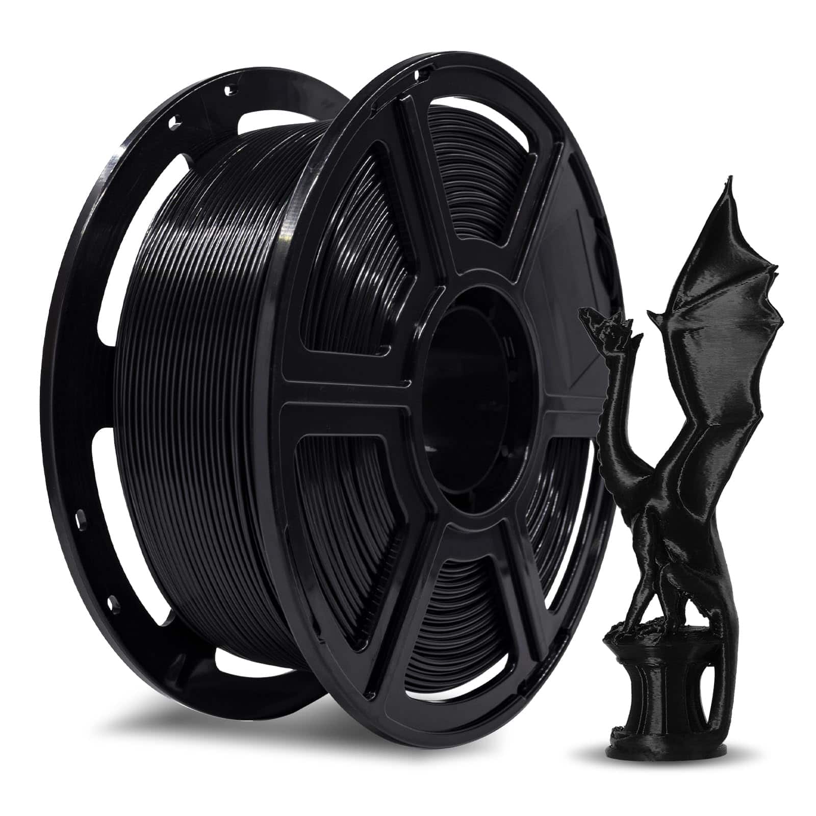 Flashforge - High Speed PLA Filament, 1.75mm, 500mm/s, High Speed Printing, Fast 3D Printer Filament, 2.2lbs/Spool - Natural