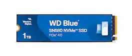 WD - Blue SN580 1TB Internal SSD PCIe Gen 4 x4 NVMe