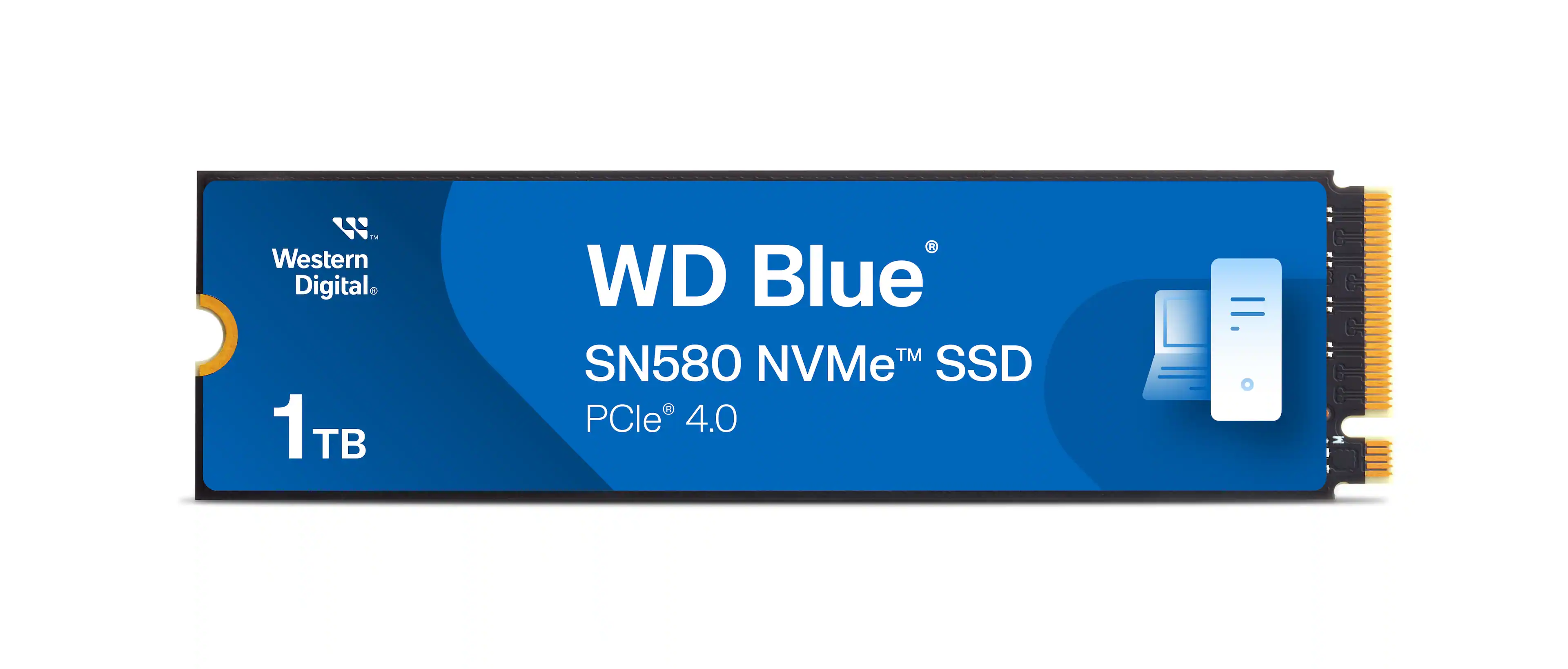 W - Western Digital 1TB 1 B + WD Blue TM SN580 NVMeM SSD 3 PCle 4.0 H