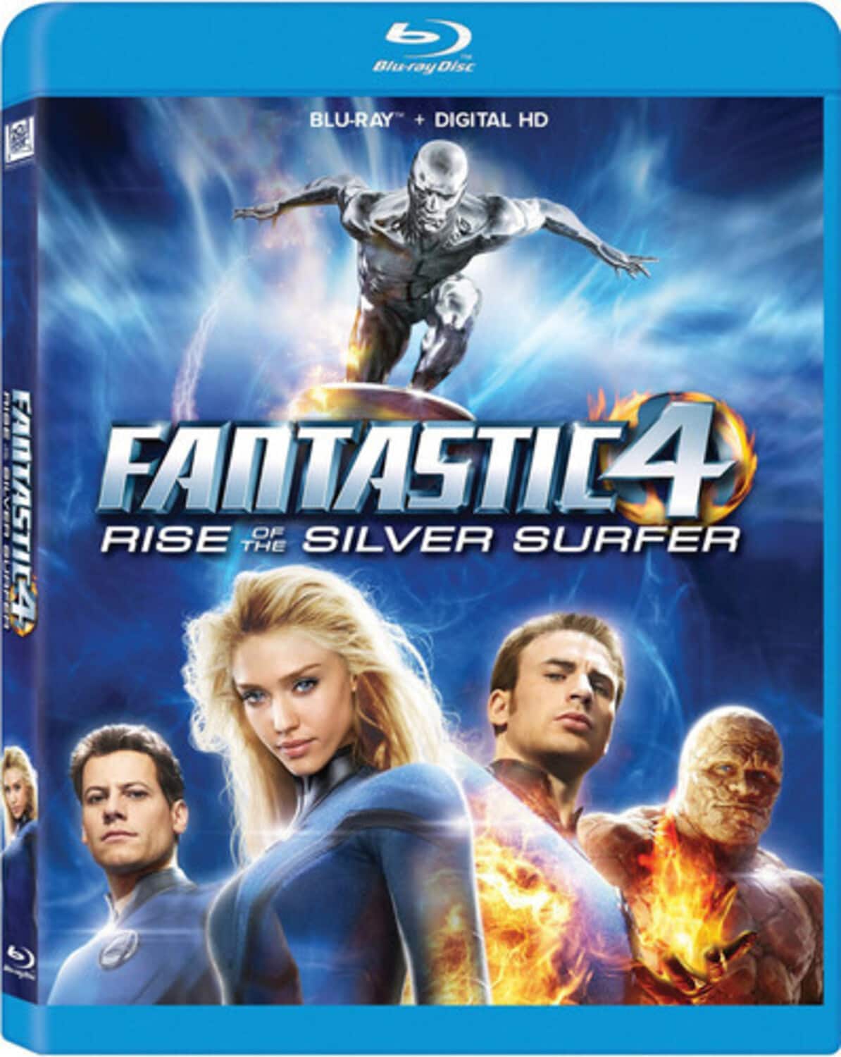 Front. Fantastic Four 2: Rise of the Silver Surfer   - BLU-RAY.