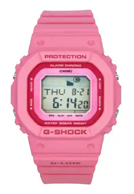 Casio - G-Shock G-Lide Digital Bio-Based Plastic Strap Quartz GLX-S5610-4 200M Women's Watch - Pink