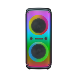 PureBoom - Party Tower Portable Wireless Speaker - Black