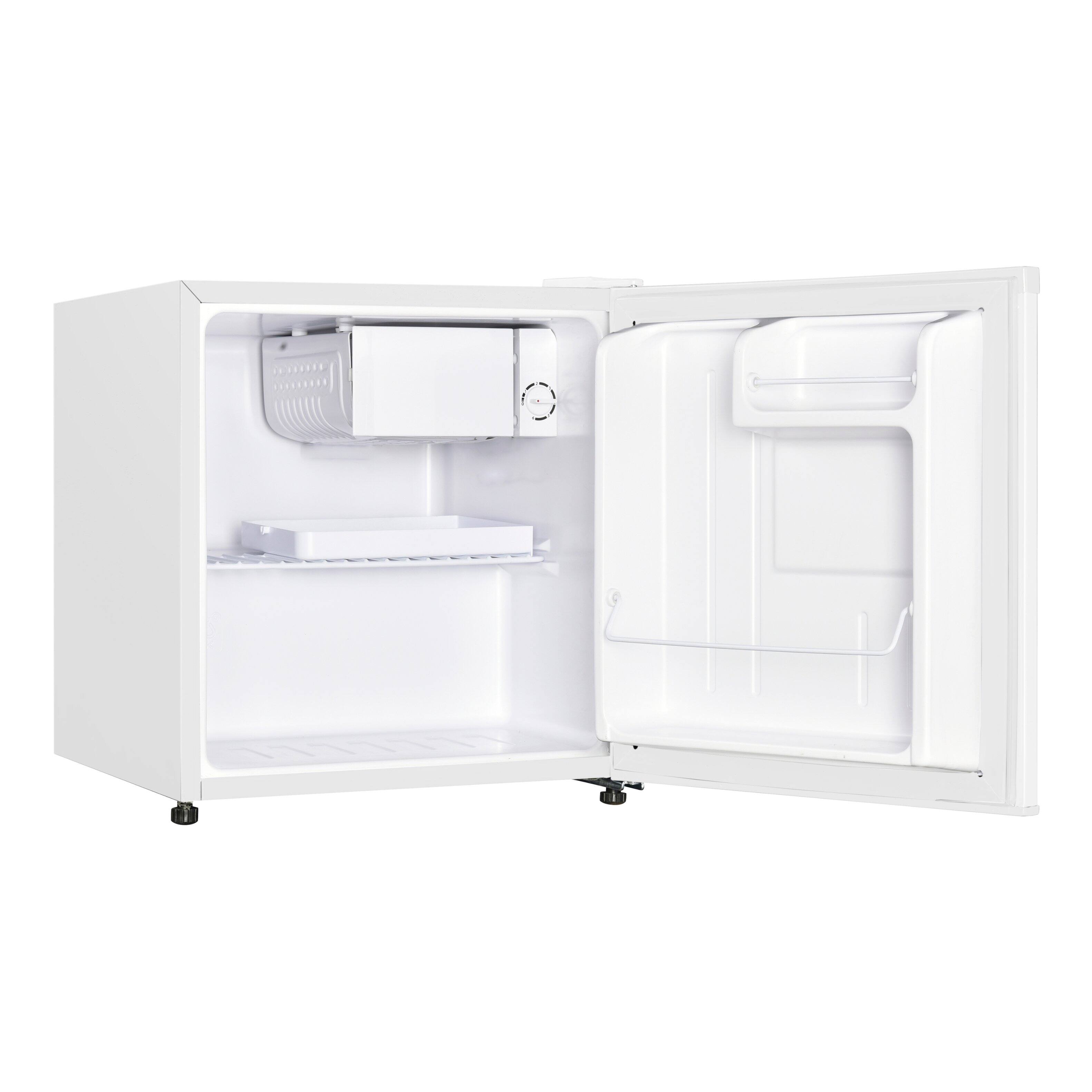 Alt View 6. Magic Chef - 1.7 cu. ft. Mini Fridge in White with Freezer - White.