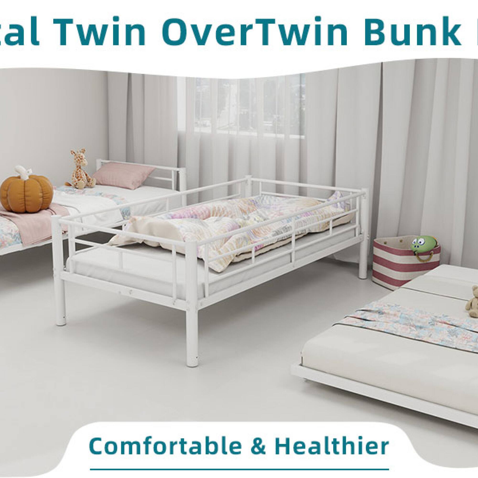 Comfortable & Healthier  
Twin OverTwin Bunk