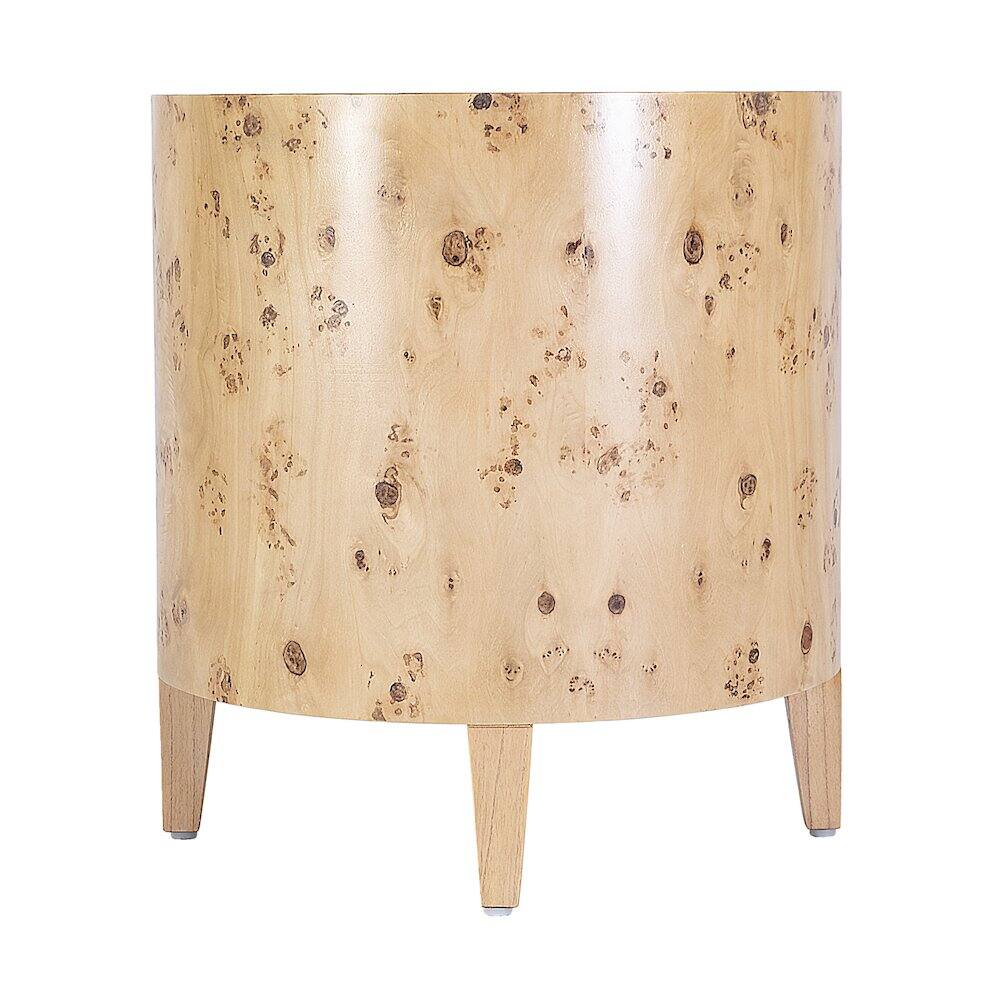 Left. Butler Specialty - Billie Burl End Table - Brown.