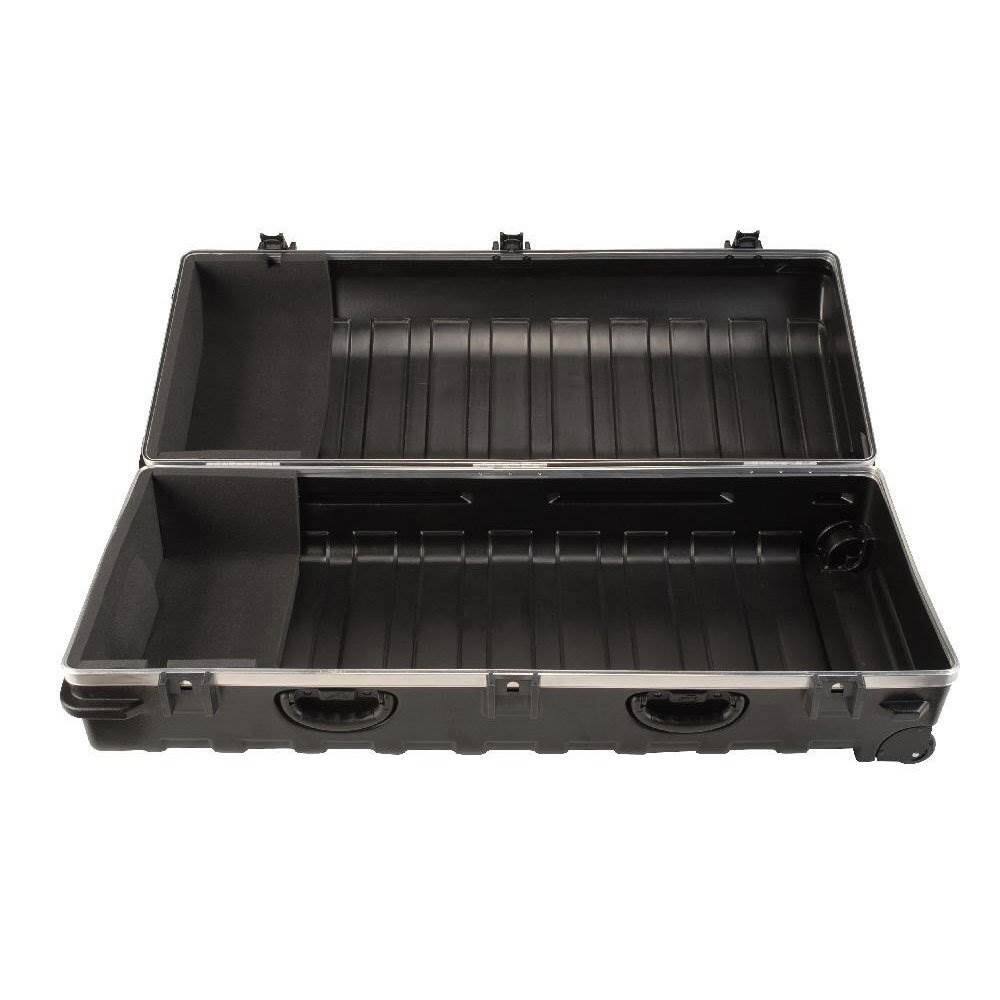 Alt View 10. SKB - SKB Cases Double ATA Standard Hard Plastic Wheeled Golf Bag Travel Case (2 Pack) - Black.