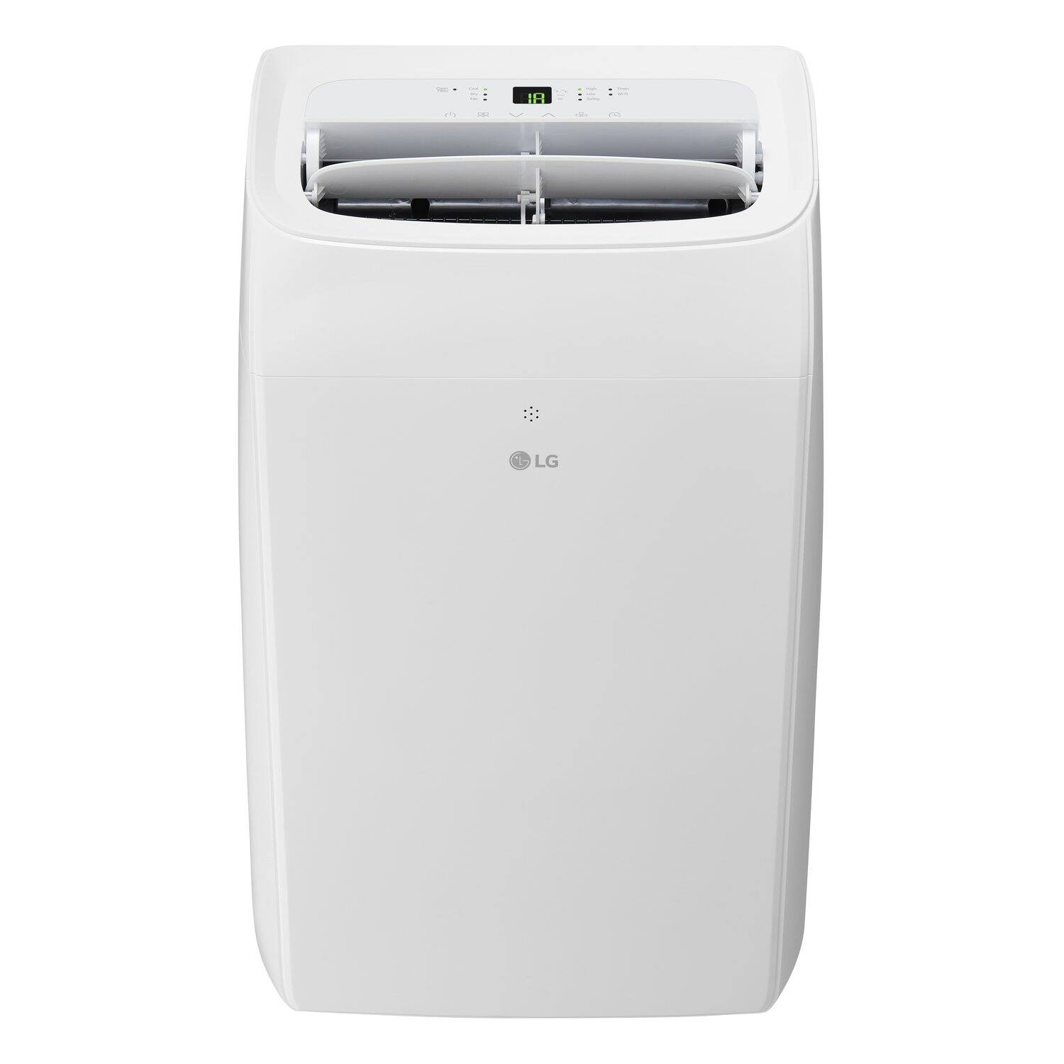 Alt View 9. LG - 350 Sq. Ft. 8,350 BTU DOE Smart Portable Air Conditioner - White.