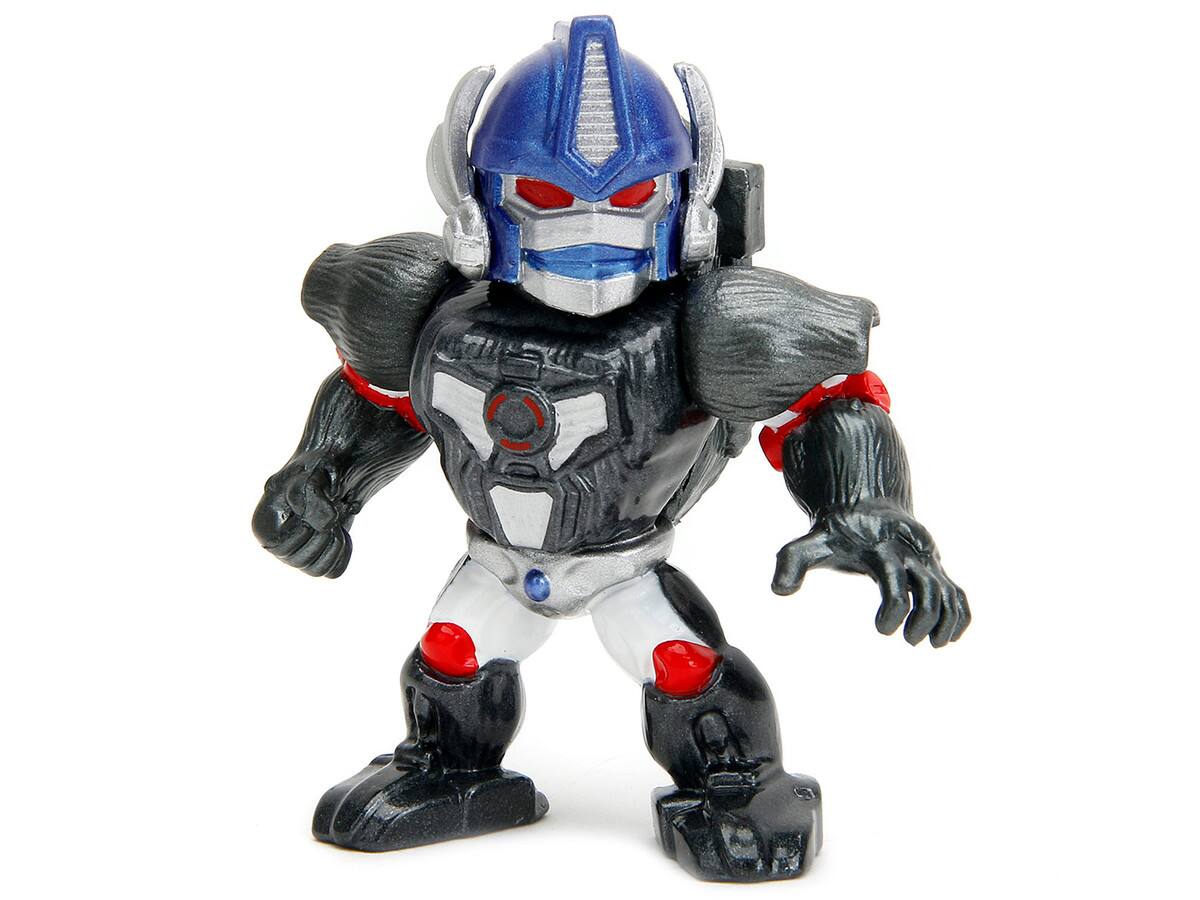 Alt View 1. Jada - Set of 4 Diecast Figures "Transformers" TV Series "Metalfigs" Series Diecast Models by Jada - Multicolor.