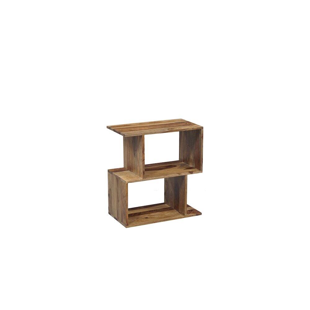 Alt View 4. Porter Designs - Urban Solid Sheesham Wood Bookcase - Natural.