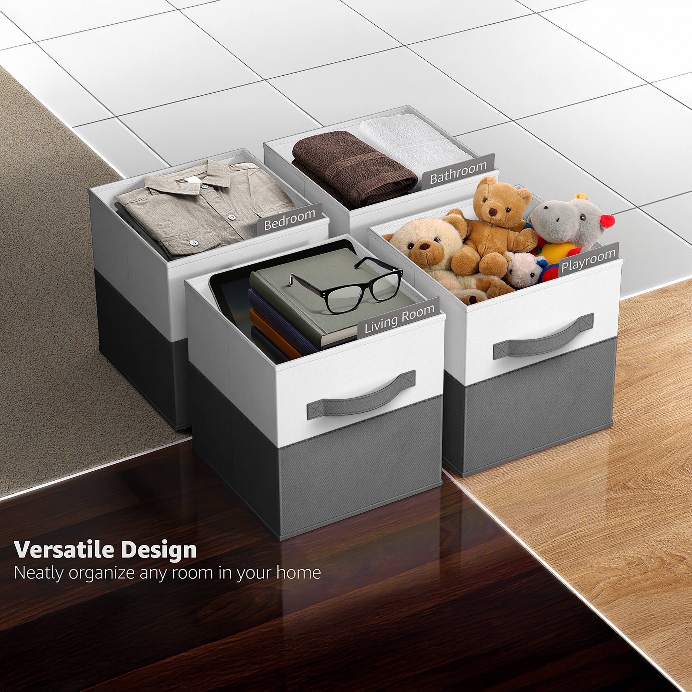Versatile Design  
Neatly organize any room in your home  

Bedroom  
Bathroom  
Playroom  
Living Room