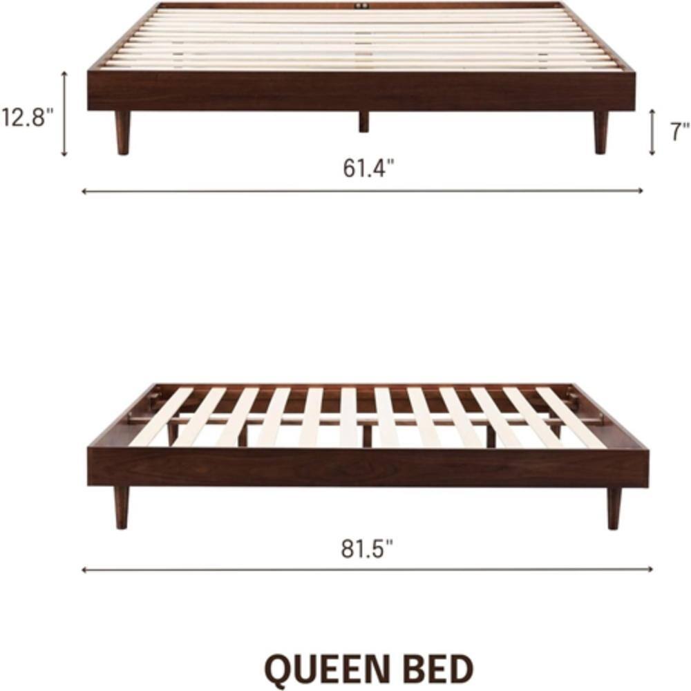 12.8"  
61.4"  
7"  
81.5"  
QUEEN BED