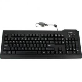 Seal Shield - Silver Seal SSKSV208FR Keyboard - Cable Connectivity - USB Interface - French - AZERTY Layout - Black