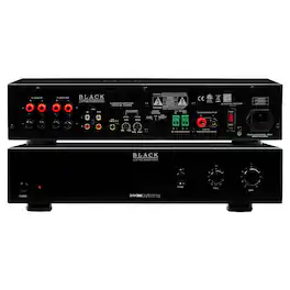 OSD Audio - Series 300W Mono Class A/B Subwoofer Amplifier with Selectable Bass Boost and LFE Input - Black