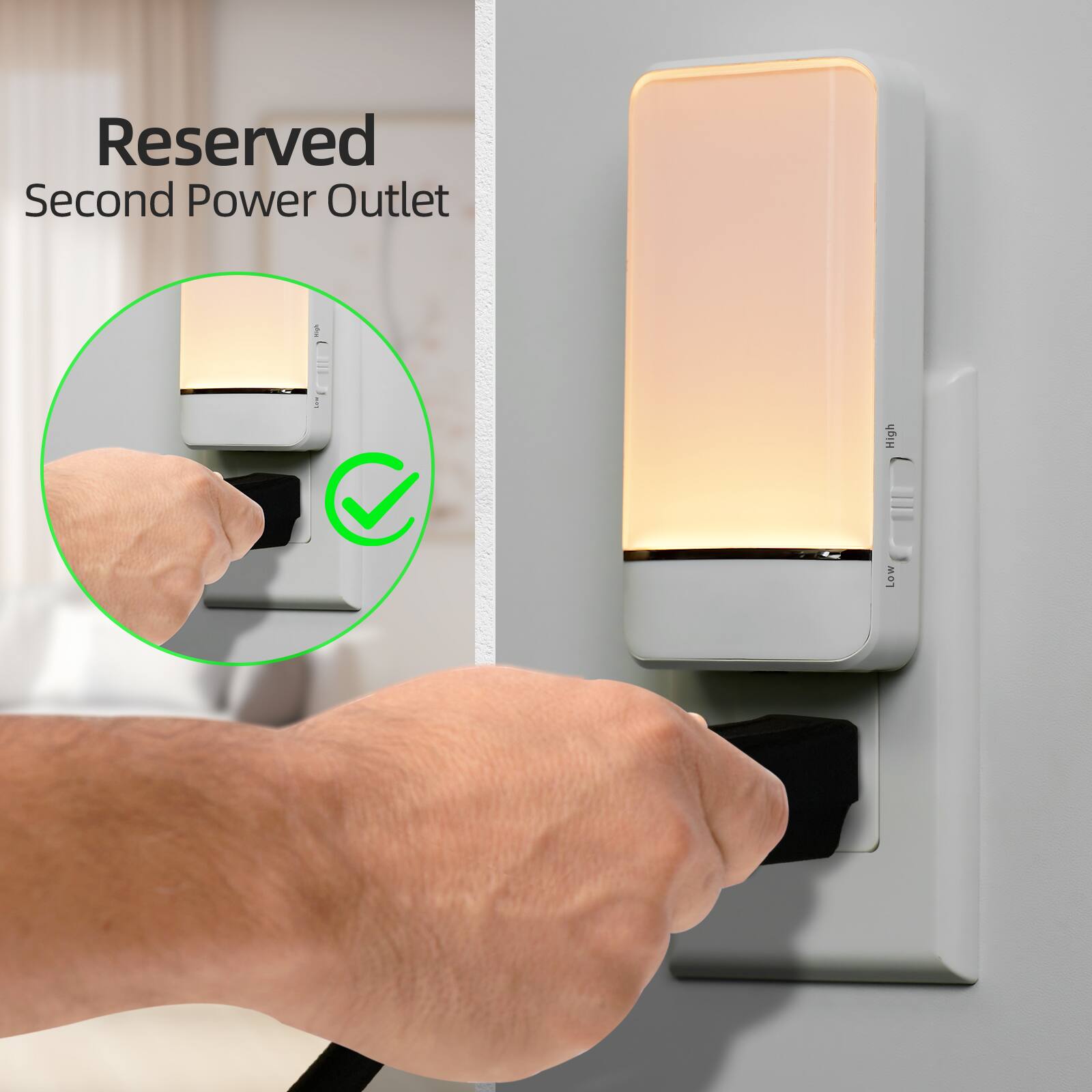 Reserved  
Second Power Outlet  
High Low