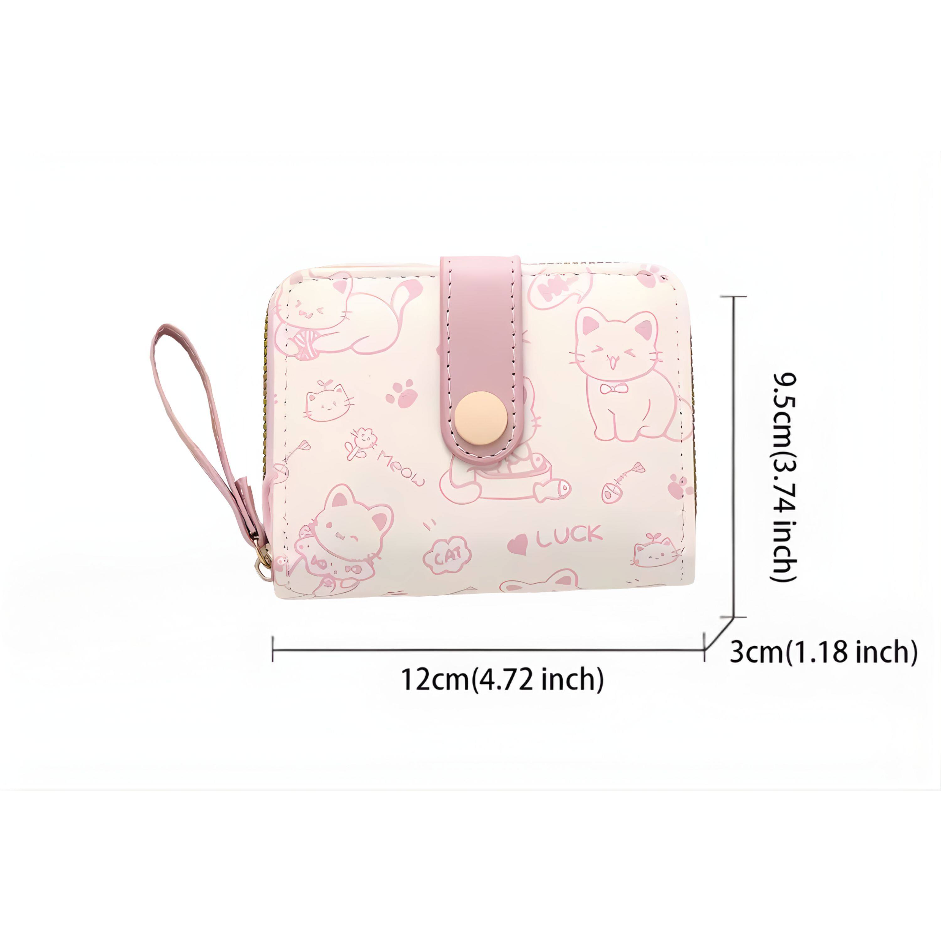Meow LUCK CAT 12cm (4.72 inch) 9.5cm(3.74 inch) 3cm(1.18 inch)