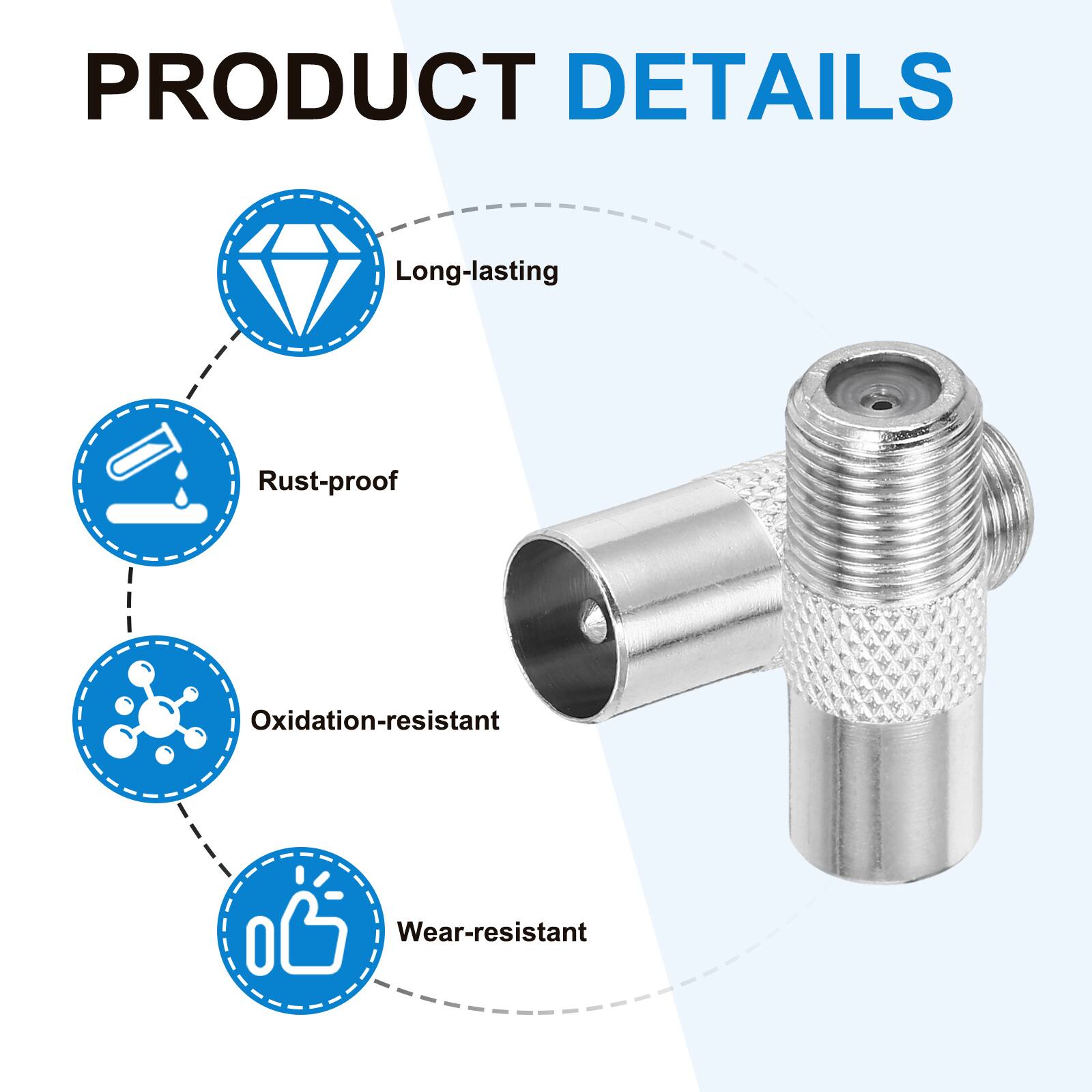 PRODUCT DETAILS

- Long-lasting
- Rust-proof
- Oxidation-resistant
- Wear-resistant