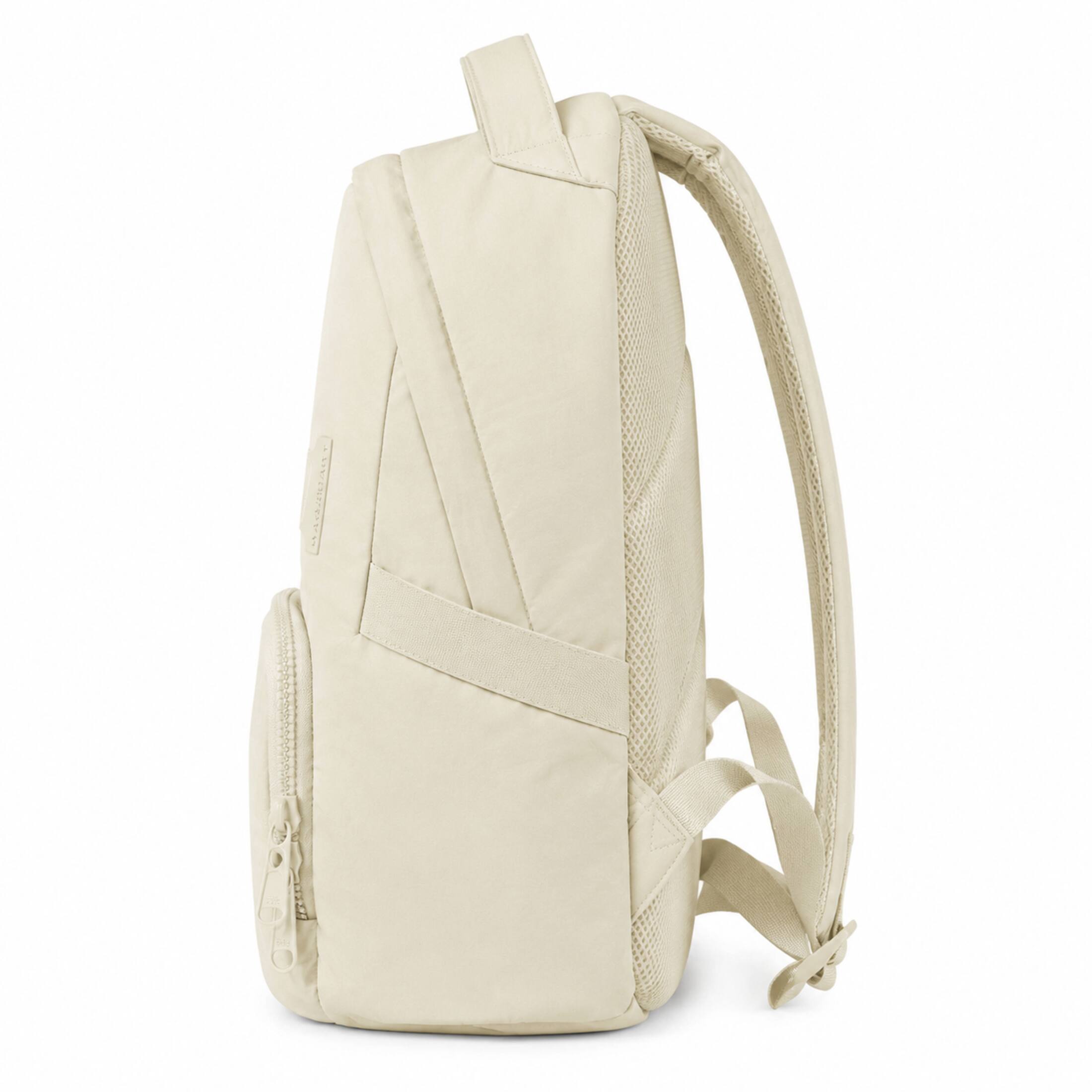 Back. Bagsmart - Zoraesque Laptop Backpack Fits 13" Computer, 14L Featherlight School Bookbag Casual Daypack for Women Men Travel - Cream.