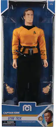 PopMarket - Mego - Star Trek - Captain Kirk 14" Action Figure - COLLECTIBLES - Multicolor