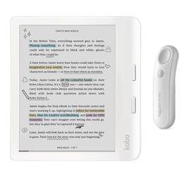Kobo - Libra Colour eReader with Remote Bundle - 2024 - White