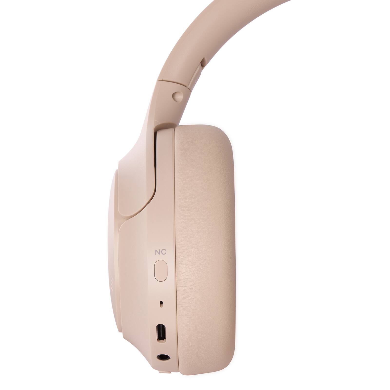 Alt View 6. TOZO - TOZO HT2 Hybrid Active Noise Cancelling Headphones, Over Ear, 60H Playtime, Hi-Res Audio, Custom EQ, Deep Bass, Khaki - Khaki.