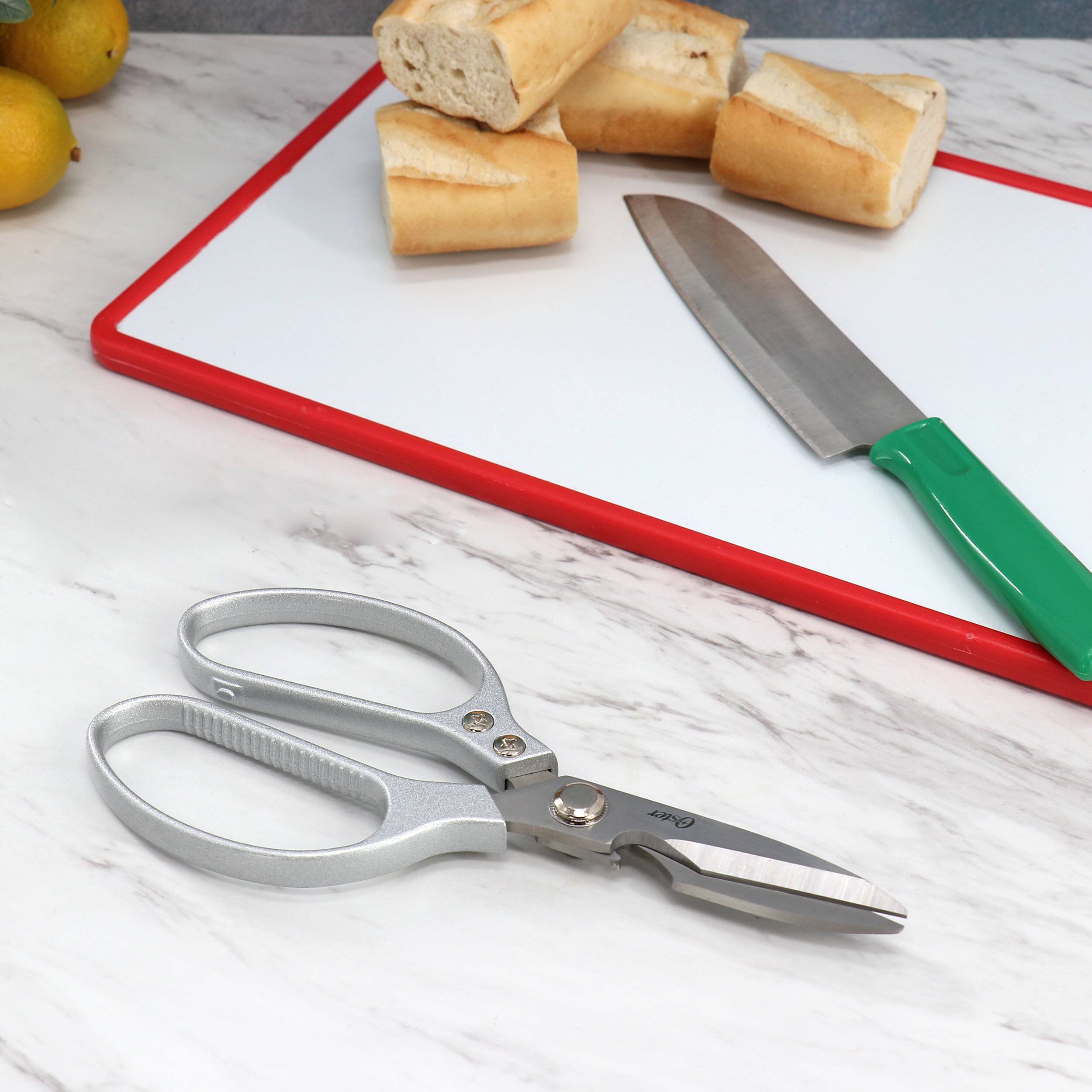 Alt View 5. Oster - Oster Baldwin Heavy Duty 8.5 Inch Stainless Steel Multi-Purpose Scissors - Silver.